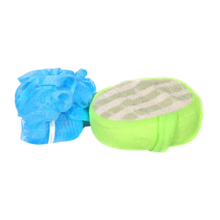 Bath Sponge and Puff