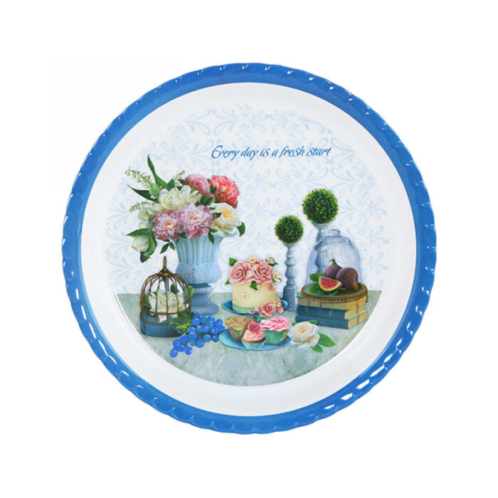 Melamine Round Tray