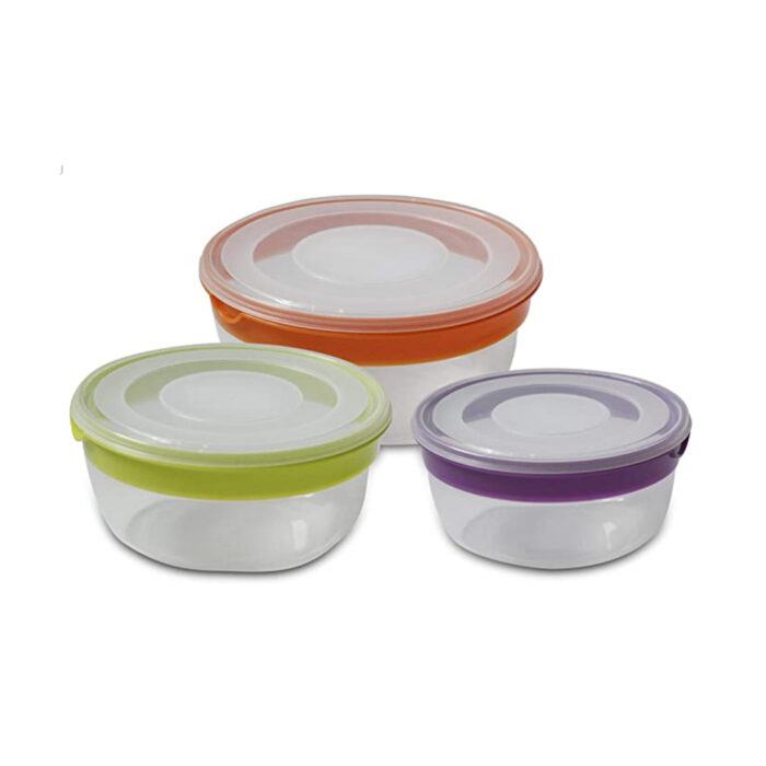 3Pcs Round Container Set