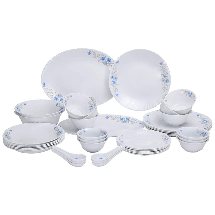 Opal Glassware Dinner Set, 40 Pieces