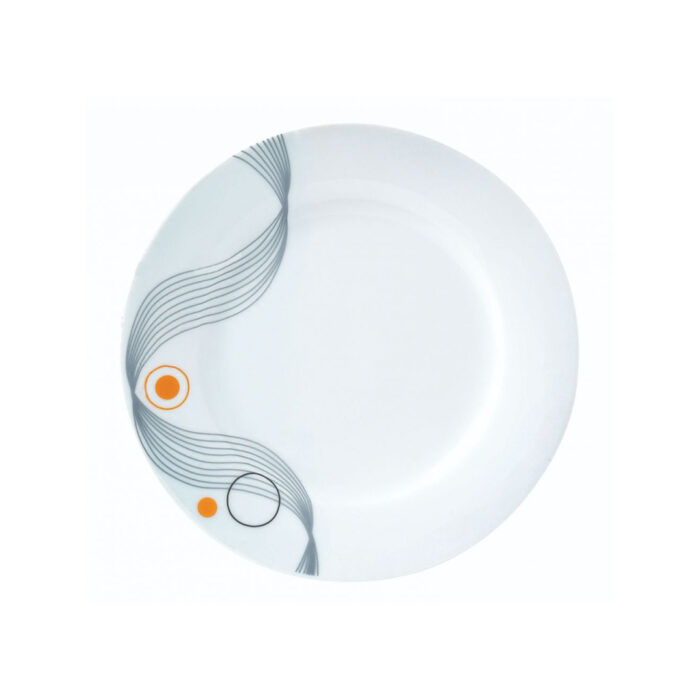 P/W Dinner Set Round, 49 Pieces