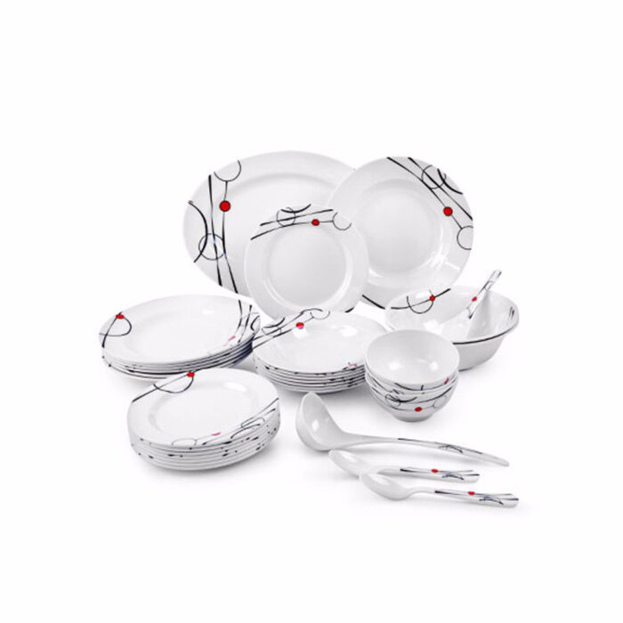 Melamine Ware Dinner Set, 45 Pieces