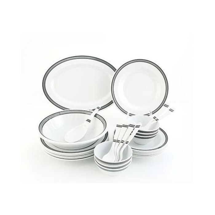 Melamine Ware Dinner Set, 27 Pieces