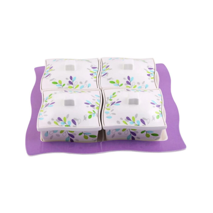 M/W Assorted 5 PC Dish Bowl Set