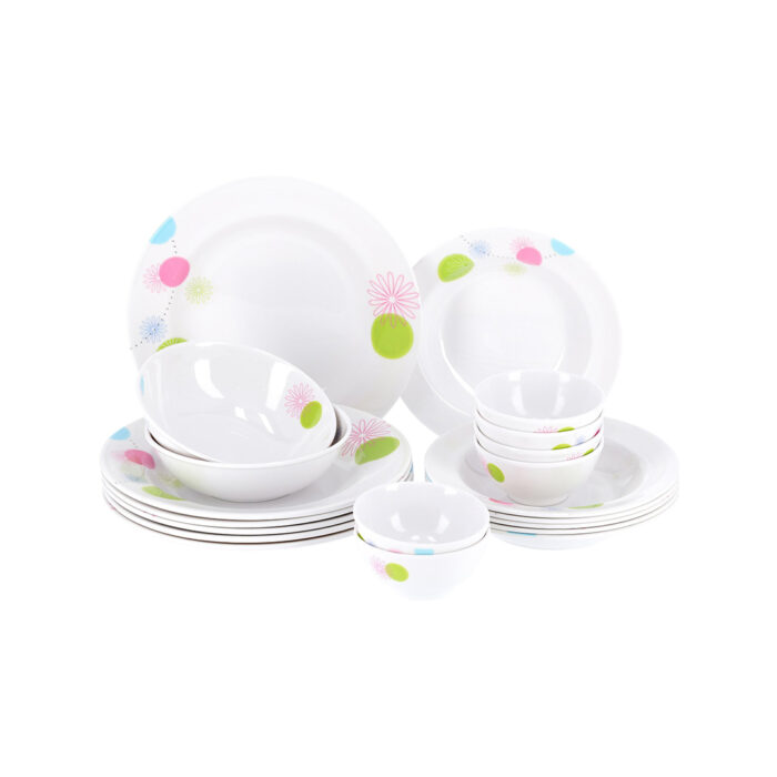 Melamine Ware Dinner Set, 20 Pieces